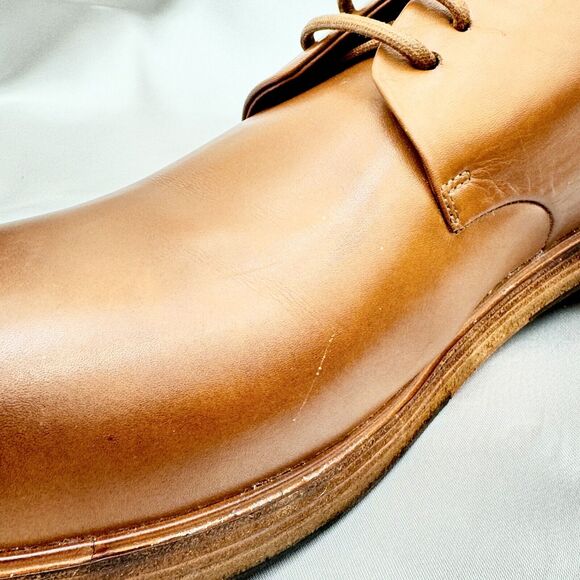 Marsèll Zucca Zeppa Braun Tan Leather Lace Up Derby Shoes Size 46 / 12 US main image 7
